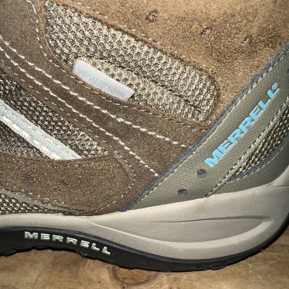 Merrell Hiking Camping Boots 9.5 Women's High-top‎ Lace Up Brown - Picture 7 of 8